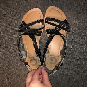 Black sandals